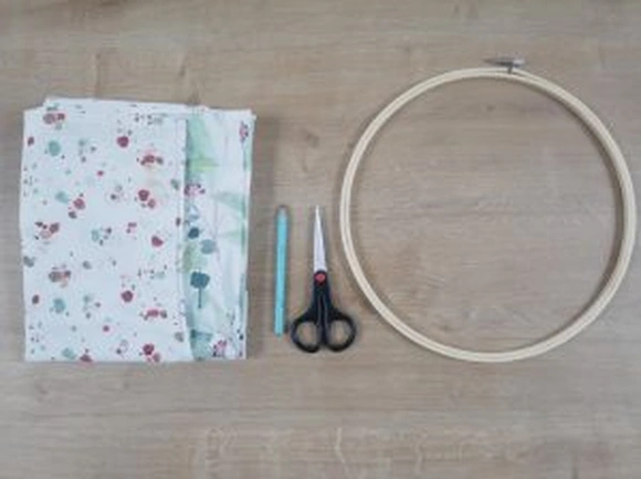 Du tissu et un tambour