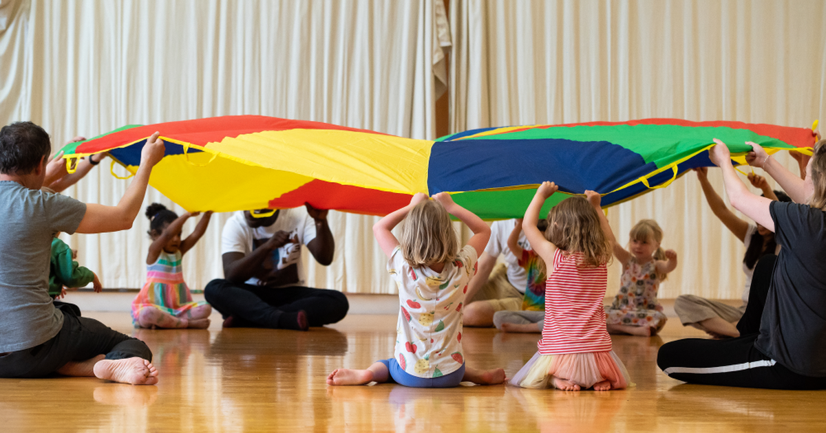 Relaxed Creative Dance for Ages 4-7 and Grown Ups at The Place