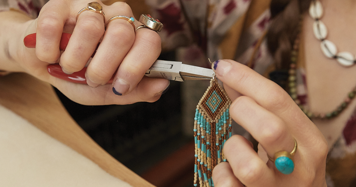 Bead Weaving Workshop: Brick Stitch Earrings