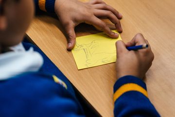Workshop for 7-11s: Writing and drawing camels... and other animals