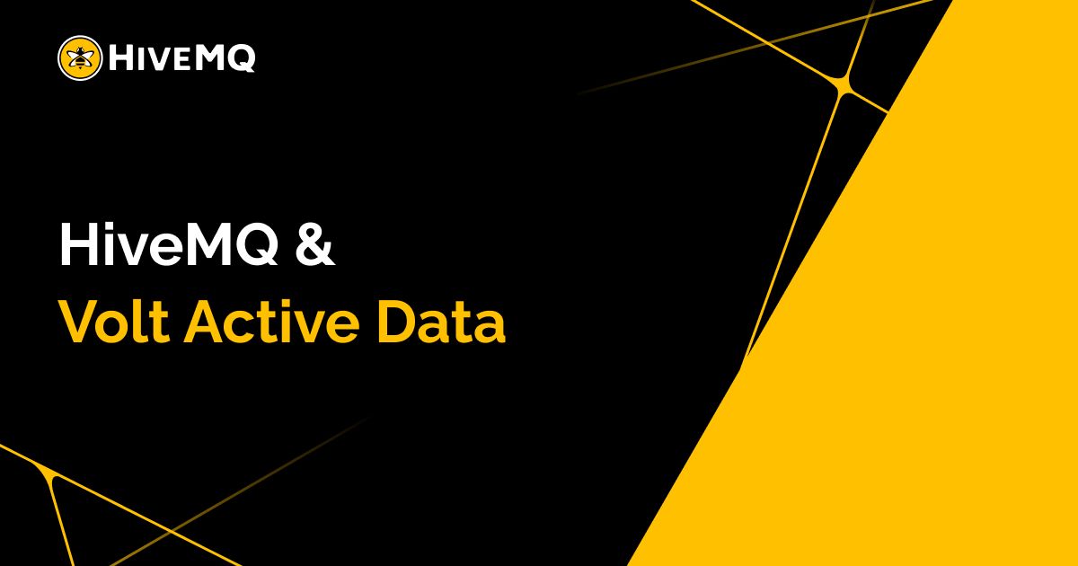 Volt Active Data and HiveMQ