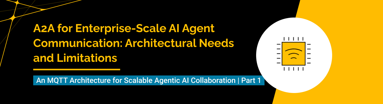 A2A for Enterprise-Scale AI Agent Communication: Architectural Needs and Limitations
