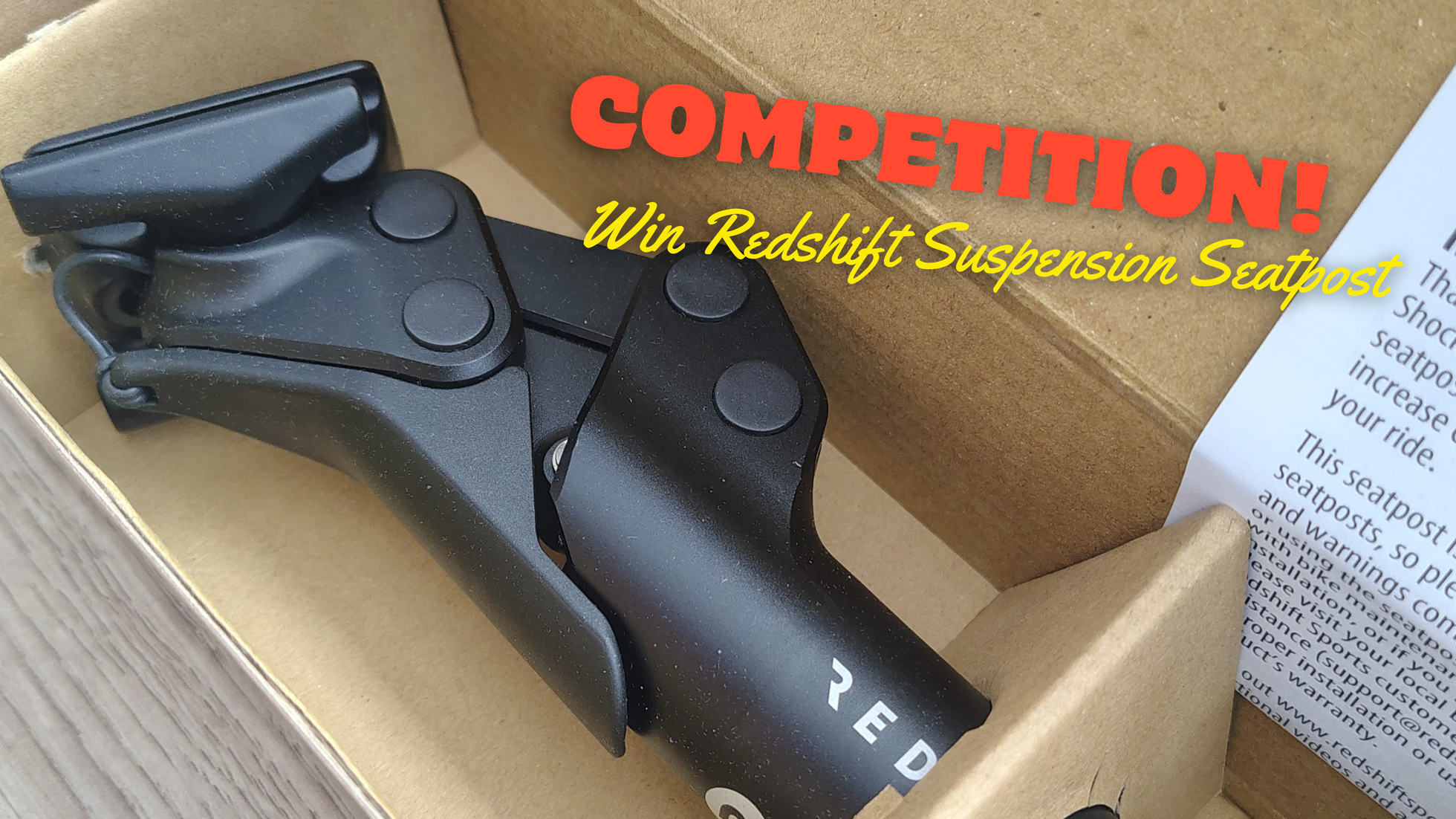 Competition - win Shockstop Suspension Seatpost by Redshift