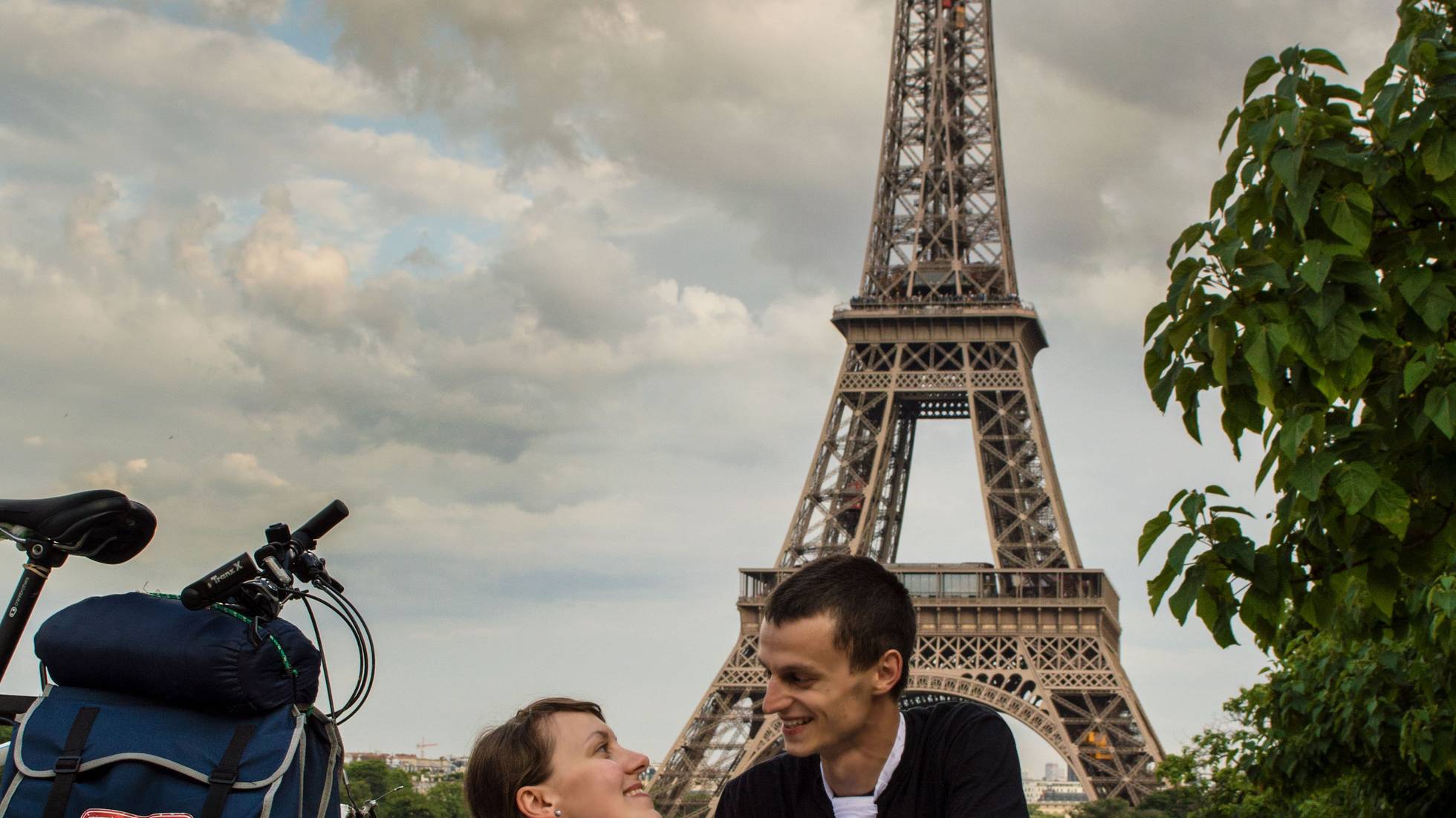 Our honeymoon destination, Paris. 
