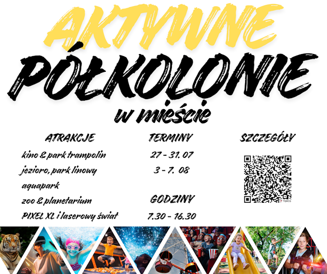 AKTYWNE PÓŁKOLONIE - W MIEŚCIE!