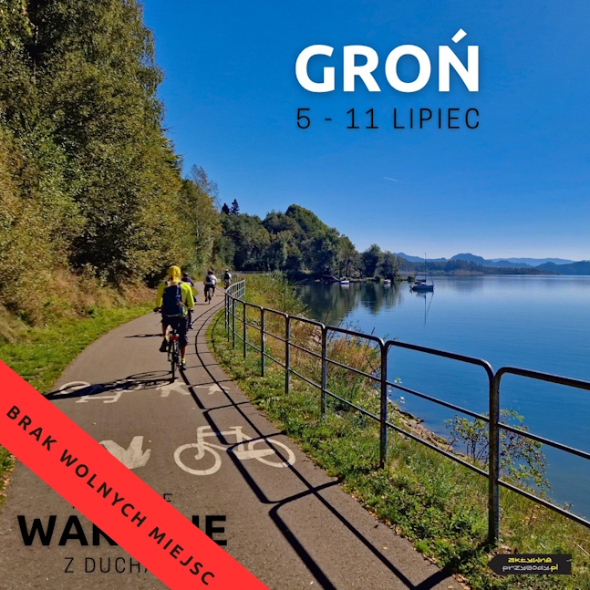 Obóz rowerowy Groń