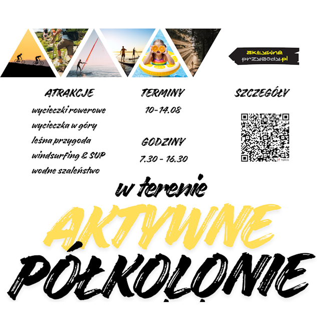 AKTYWNE PÓŁKOLONIE - W TERENIE!