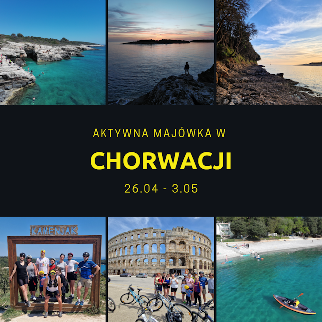 Aktywna MAJÓWKA w Chorwacji
