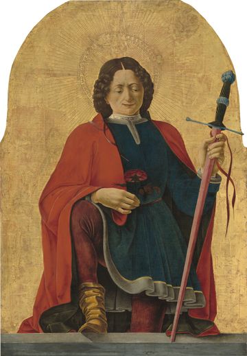 Heiliger Florian, 1473 gemalt von Francesco del Cossa