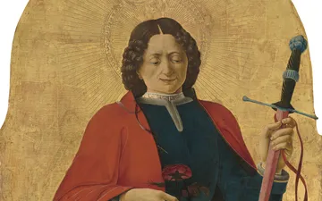 Heiliger Florian, 1473 gemalt von Francesco del Cossa