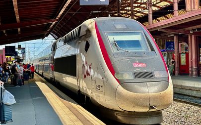 Mein TGV auf dem Weg nach Montpellier