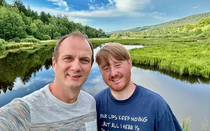 Flo + Flo am Perlsee bei Waldmünchen