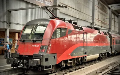 ÖBB Railjet-Lokmotive „Spirit of Budapest“