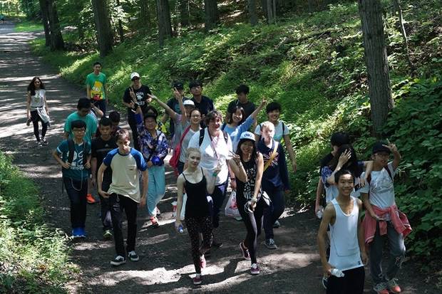 EF Academy summer school: Hiking trip