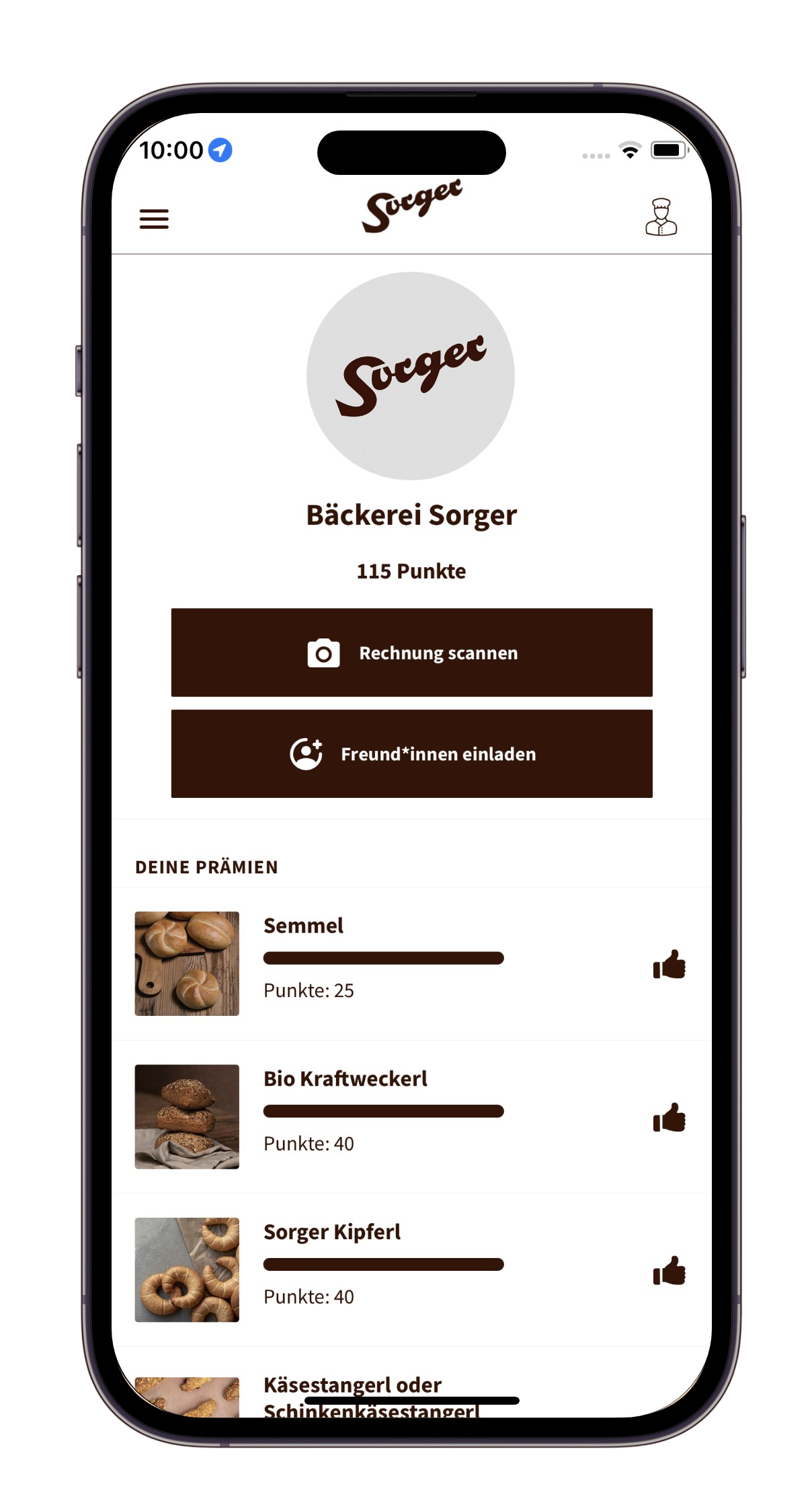 Sorger App Preview new