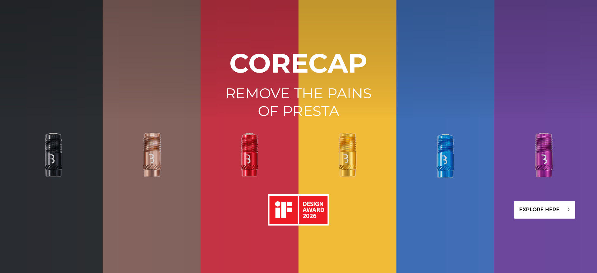 BBB Cycling corecap remove the pains of presta