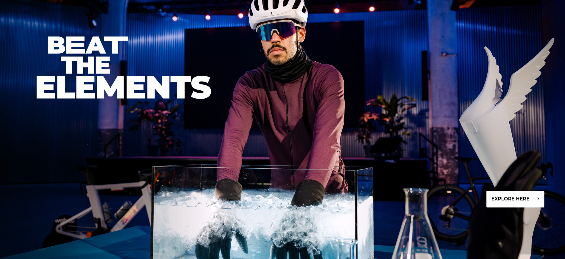 Beat the Elements. Performance cycling gear