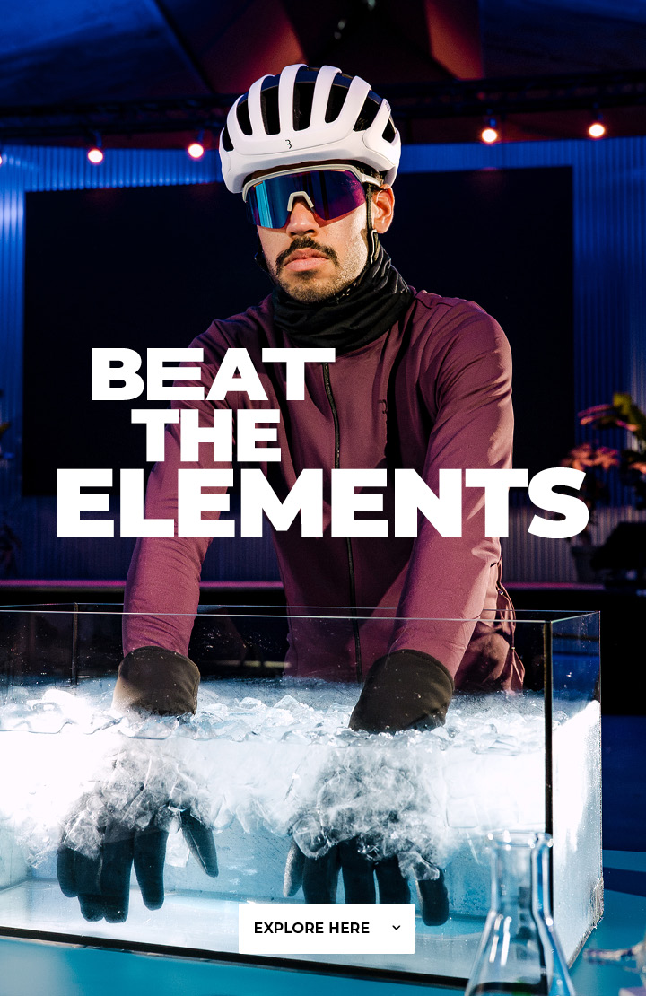 Beat the Elements. Performance cycling gear