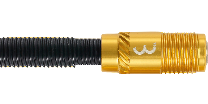 BBB Cycling presta valve cap gold