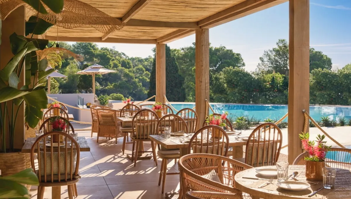 Restaurant Beach club Ikos Porto Petro