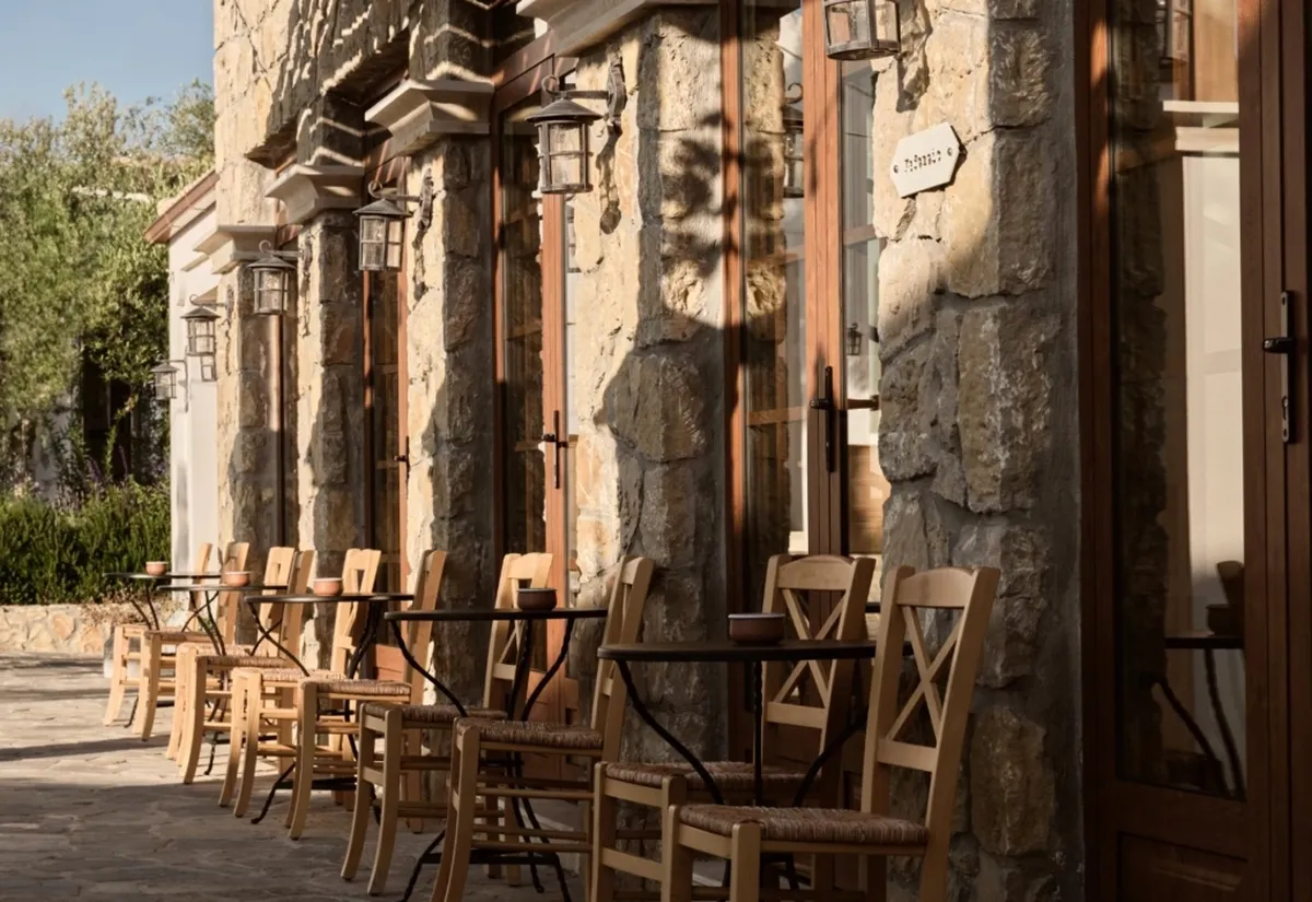 Café Kafeneio Lesante Cape Resort & Spa