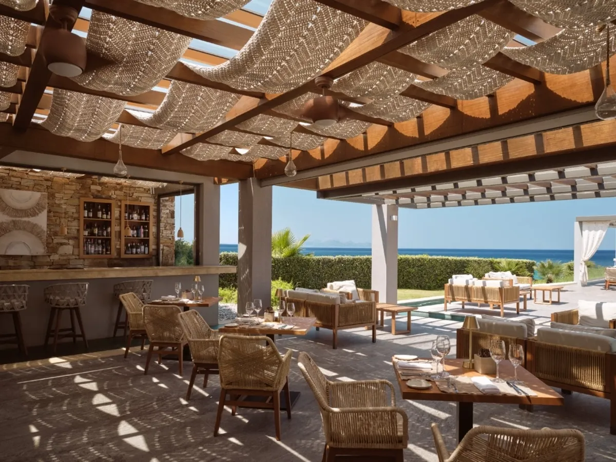 Ostria All Day Restaurant Bar Lesante Blu Resort