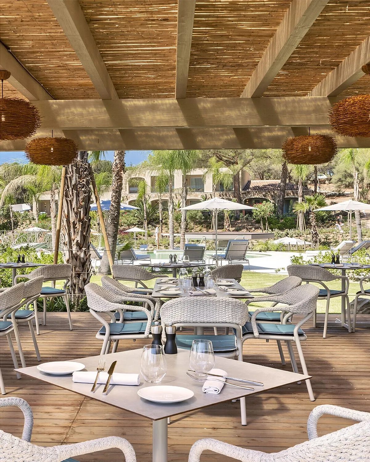 Restaurant Spazio by Franco Pepe 7Pines Resort Sardinia