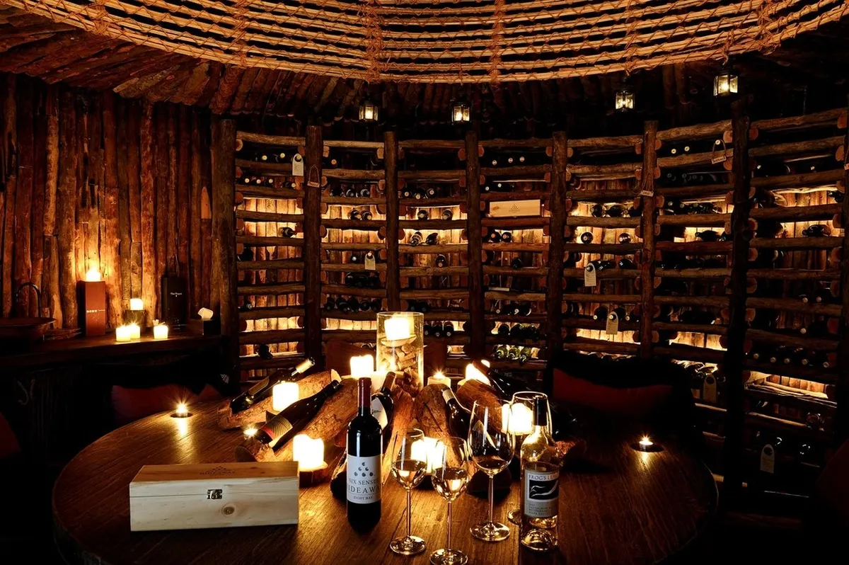 Wine Cellar Six Senses Zighy Bay