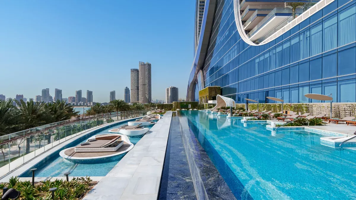Raffles Pool Raffles Doha