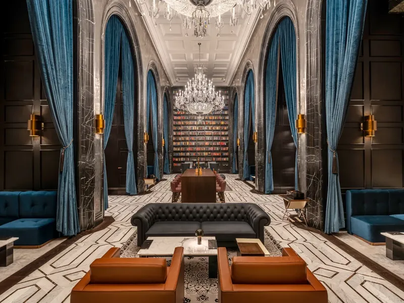 Blue Cigar: The Writer's Lounge Raffles Doha