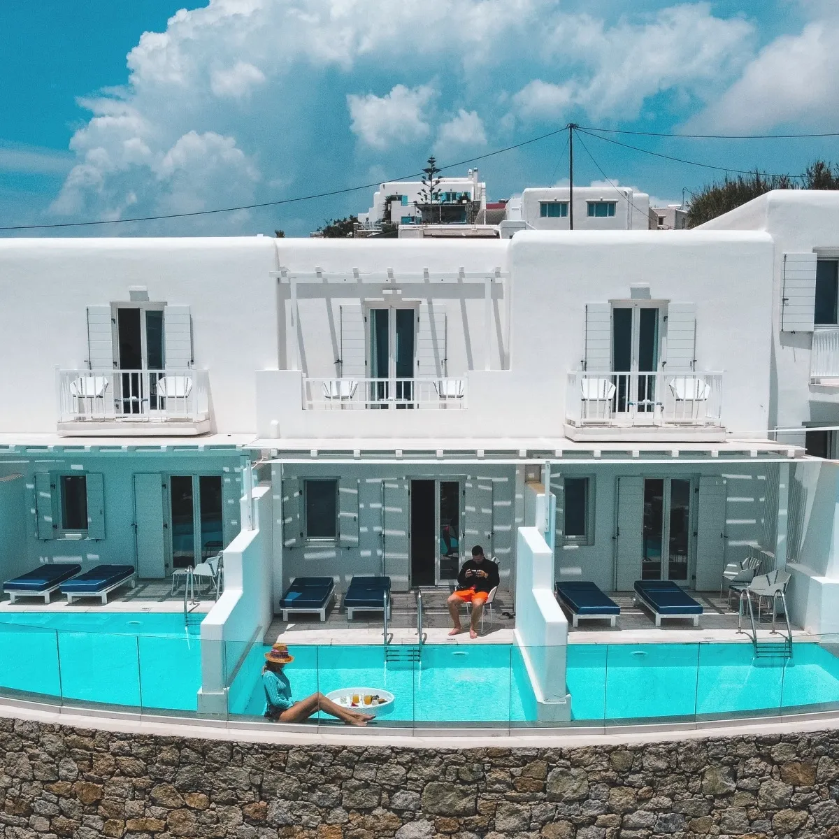 In Room Myconian Ambassador Relais & Chateaux