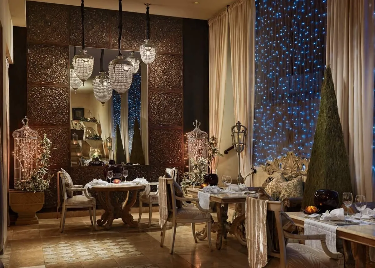 Restaurant Jardín Royal Garden Villas