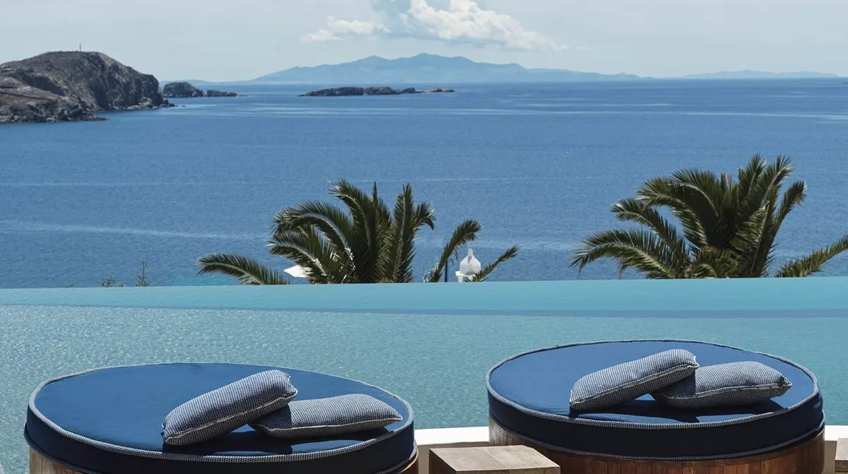 Katikies Upper Deck Lounge Katikies Mykonos