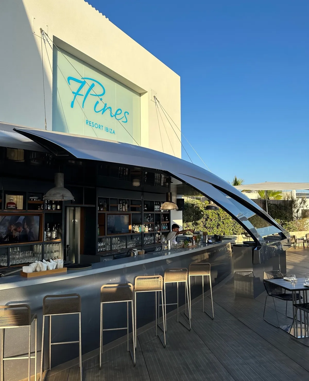 Preshing Yacht Terrace 7Pines Resort Ibiza