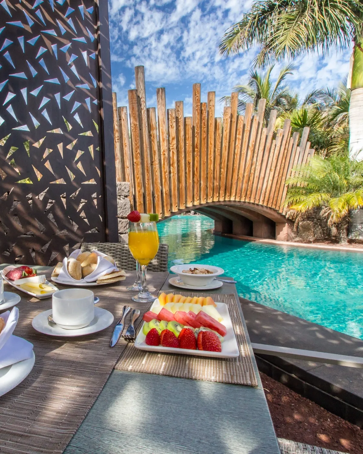 Ontbijt Pili Pili Lopesan Baobab Resort