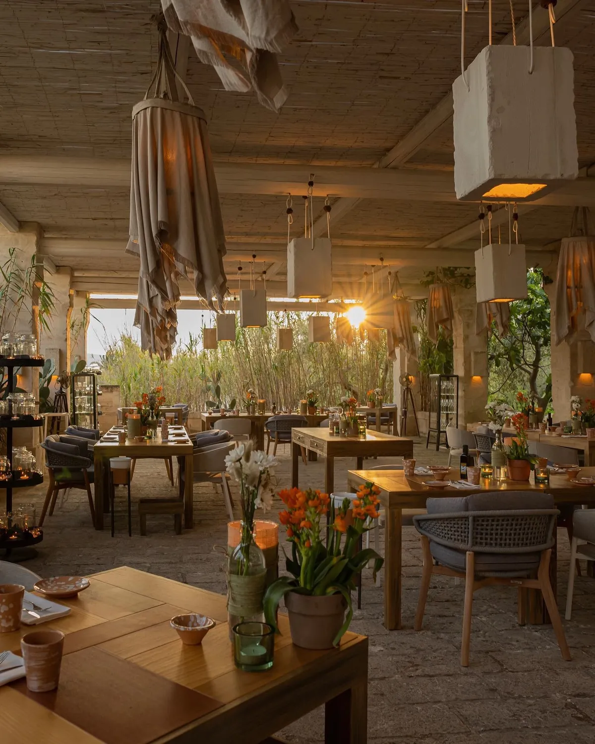 Outdoor restaurant Il Cannucciato Braceria Borgo Egnazia