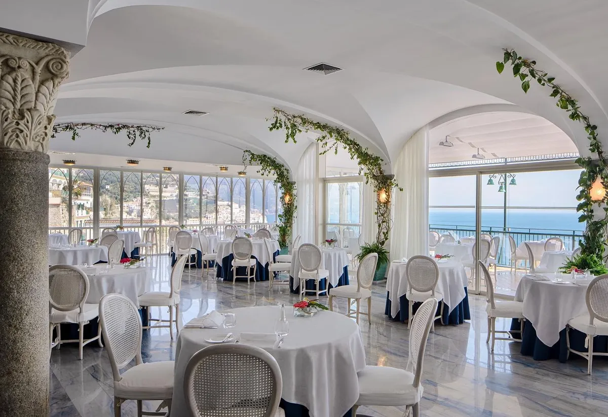 Restaurant Glicine Hotel Santa Caterina Amalfi