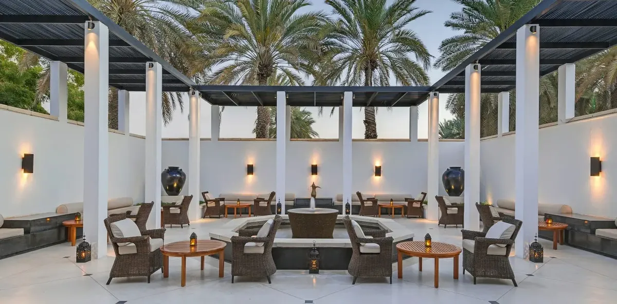 The Shisha Courtyard The Chedi Muscat