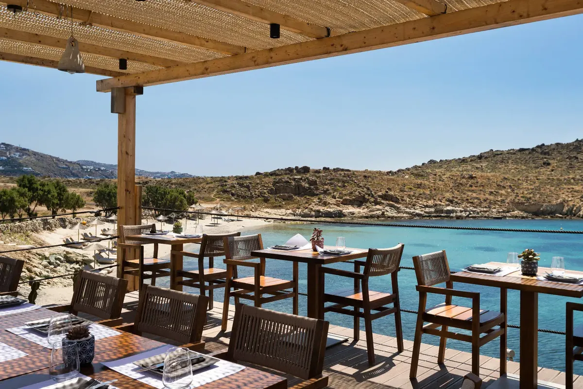 Miramar Cycladic Restaurant Casa del Mar Mykonos