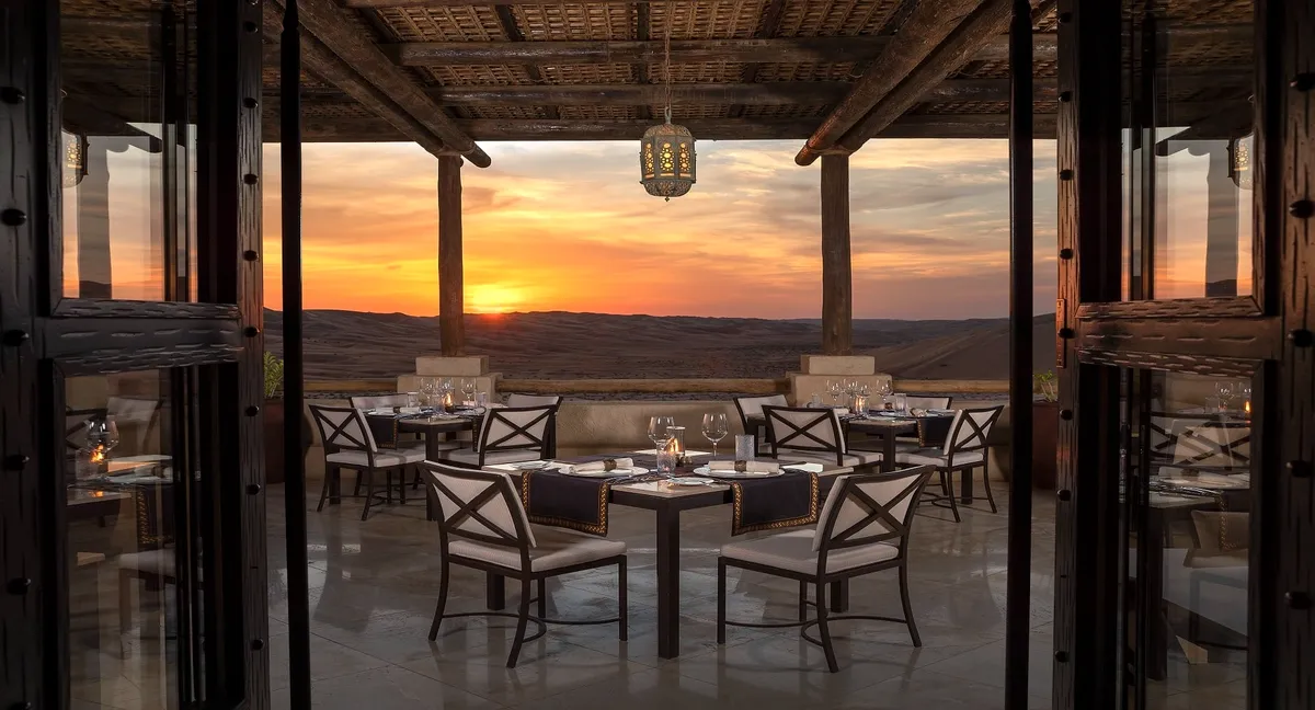 Restaurant Suhail Anantara Qasr al Sarab Desert Resort