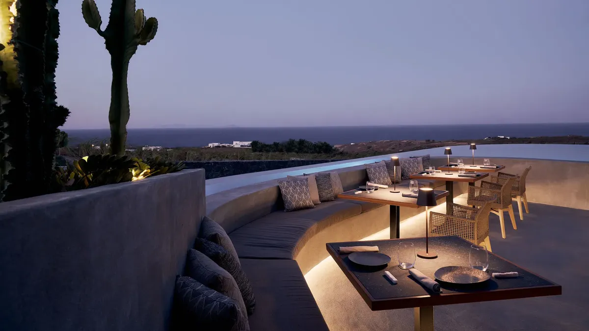 Magma Soul Restaurant Magma Resort Santorini