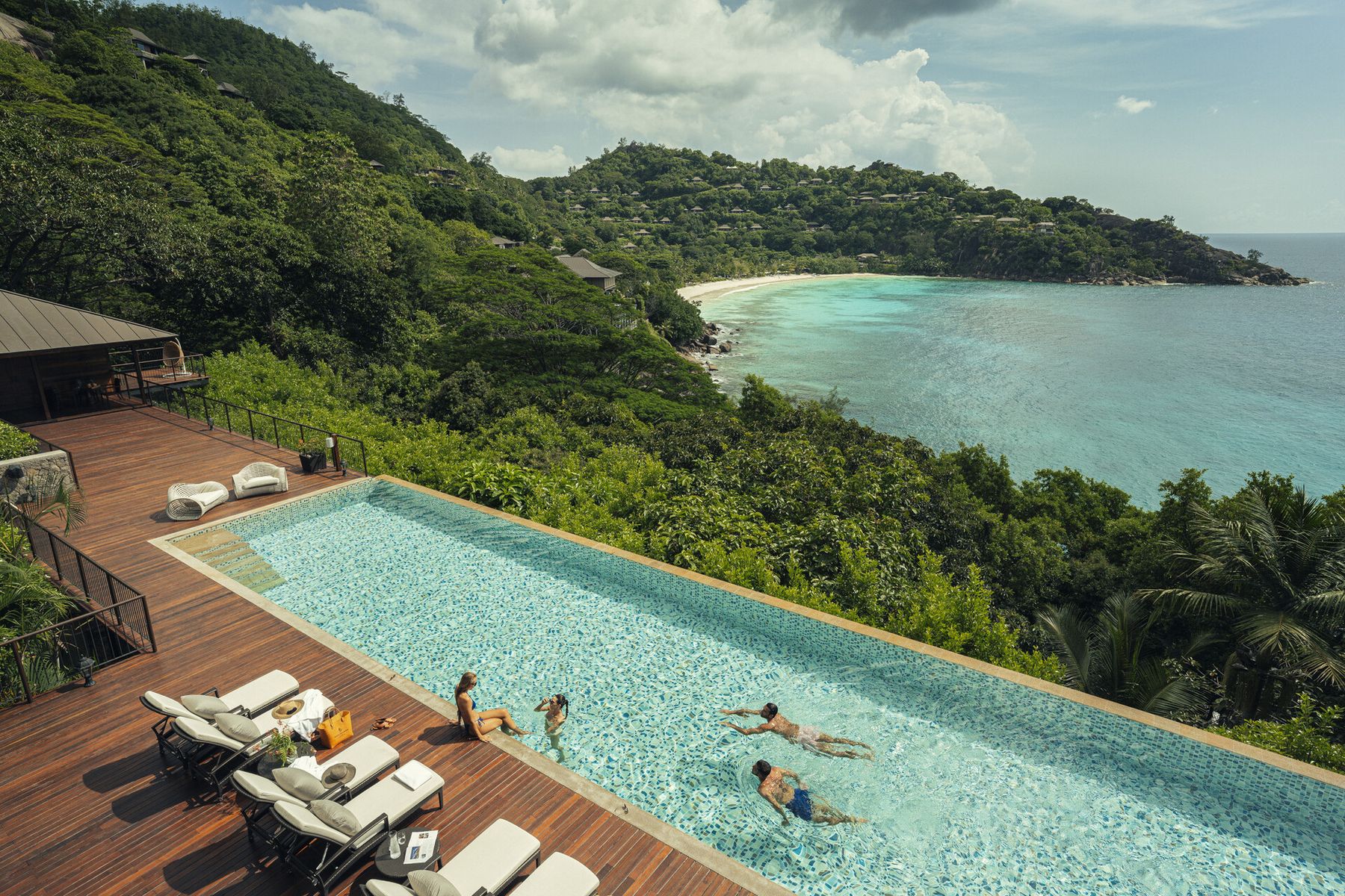 Four Seasons Seychelles Zwembad