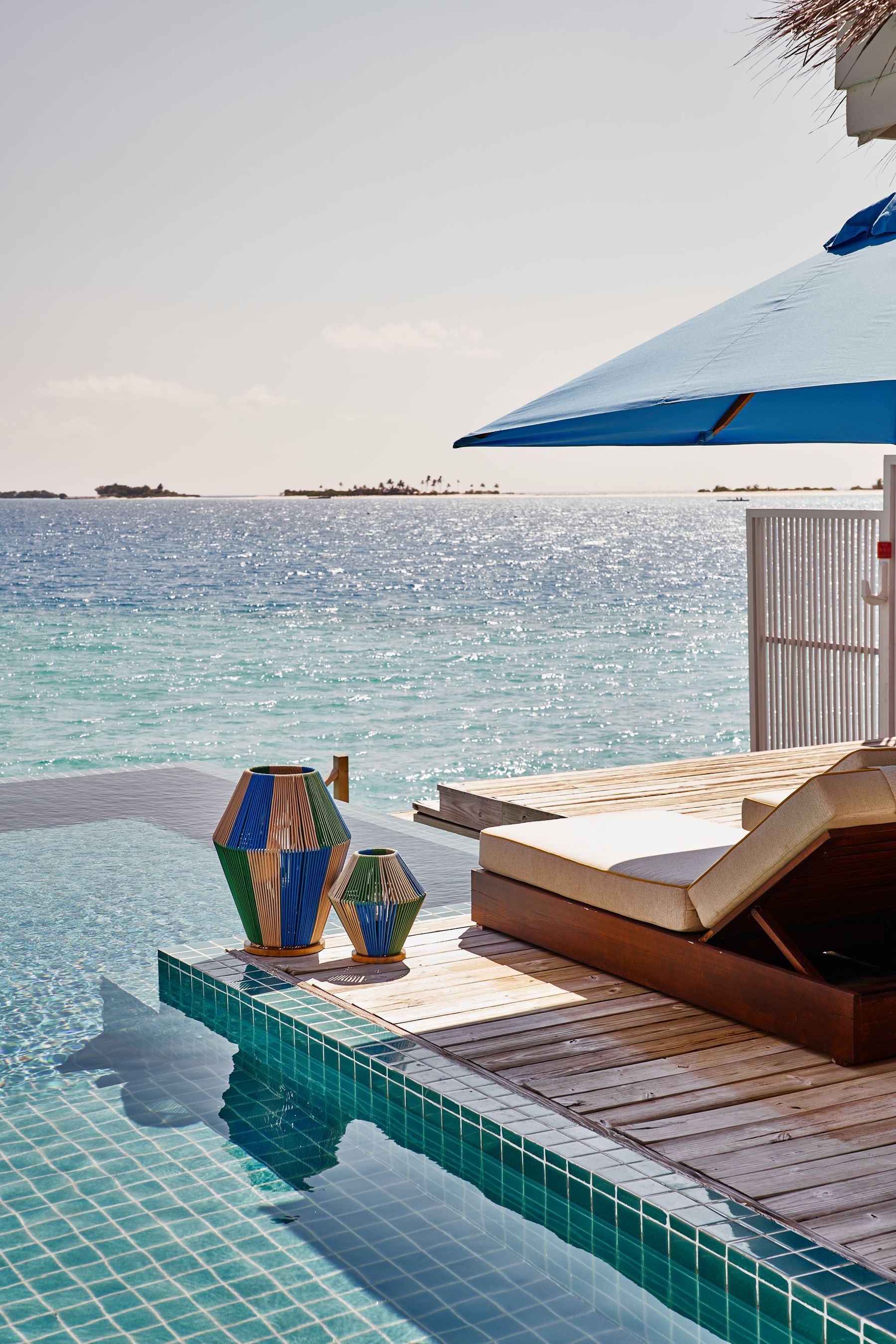 Sea Side Finolhu Baa Atoll Resort Maldives Sundeck and Pool