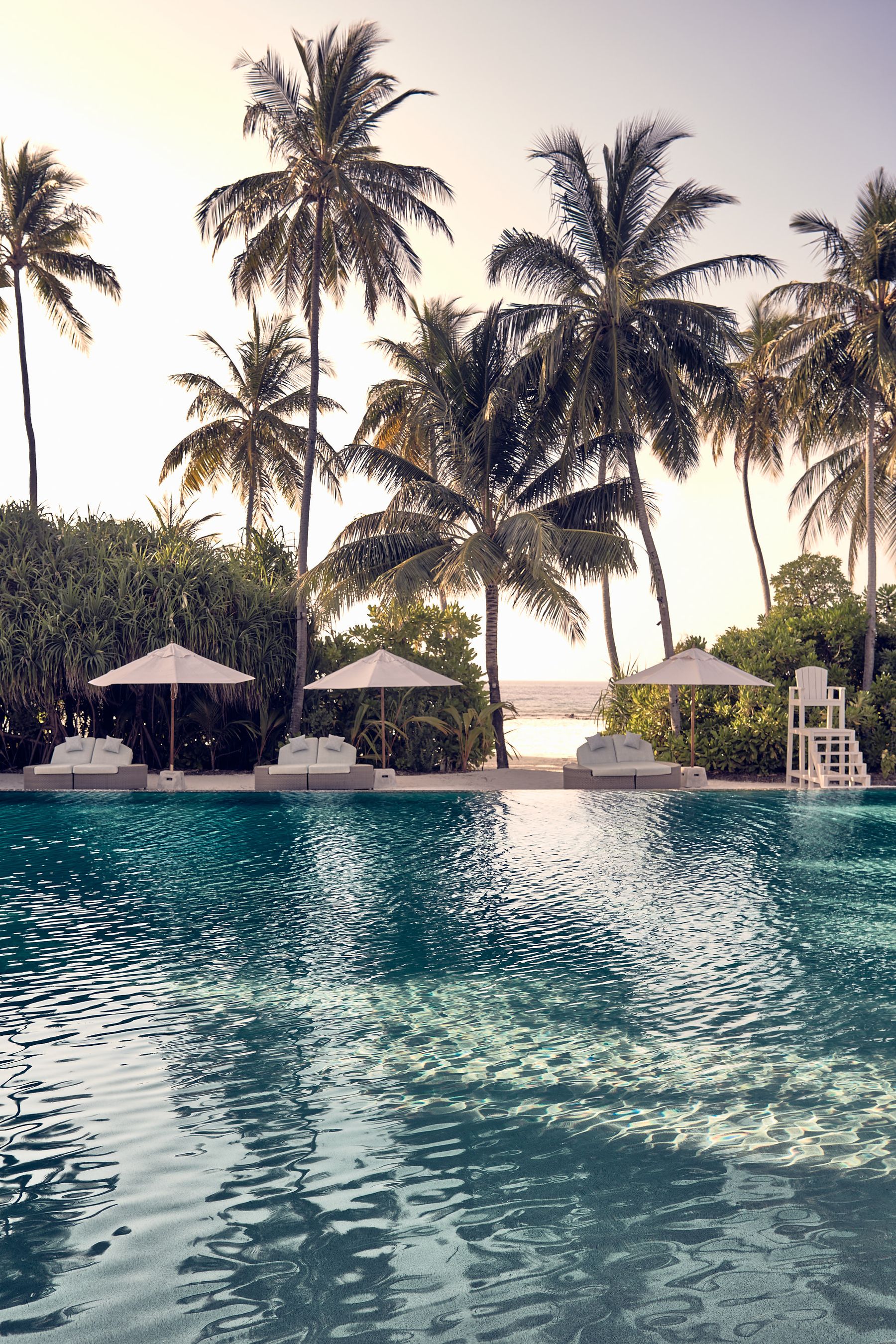 Sea Side Finolhu Baa Atoll Resort Maldives Pool