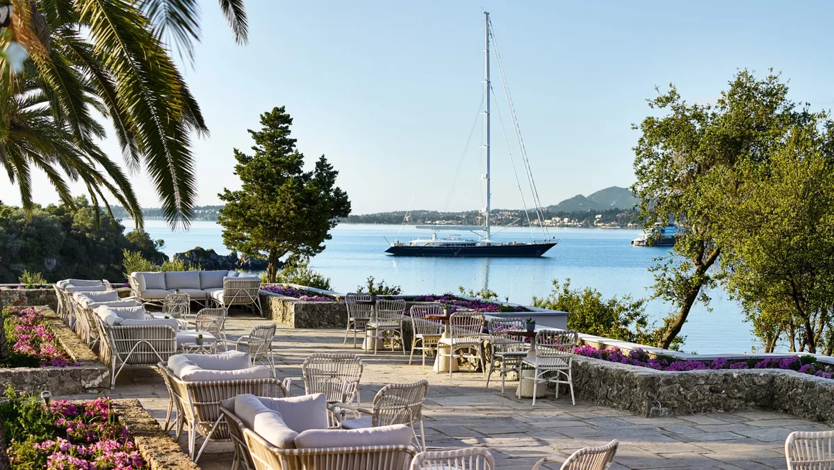 Odysseus Cocktail Terrace Grecotel Corfu Imperial
