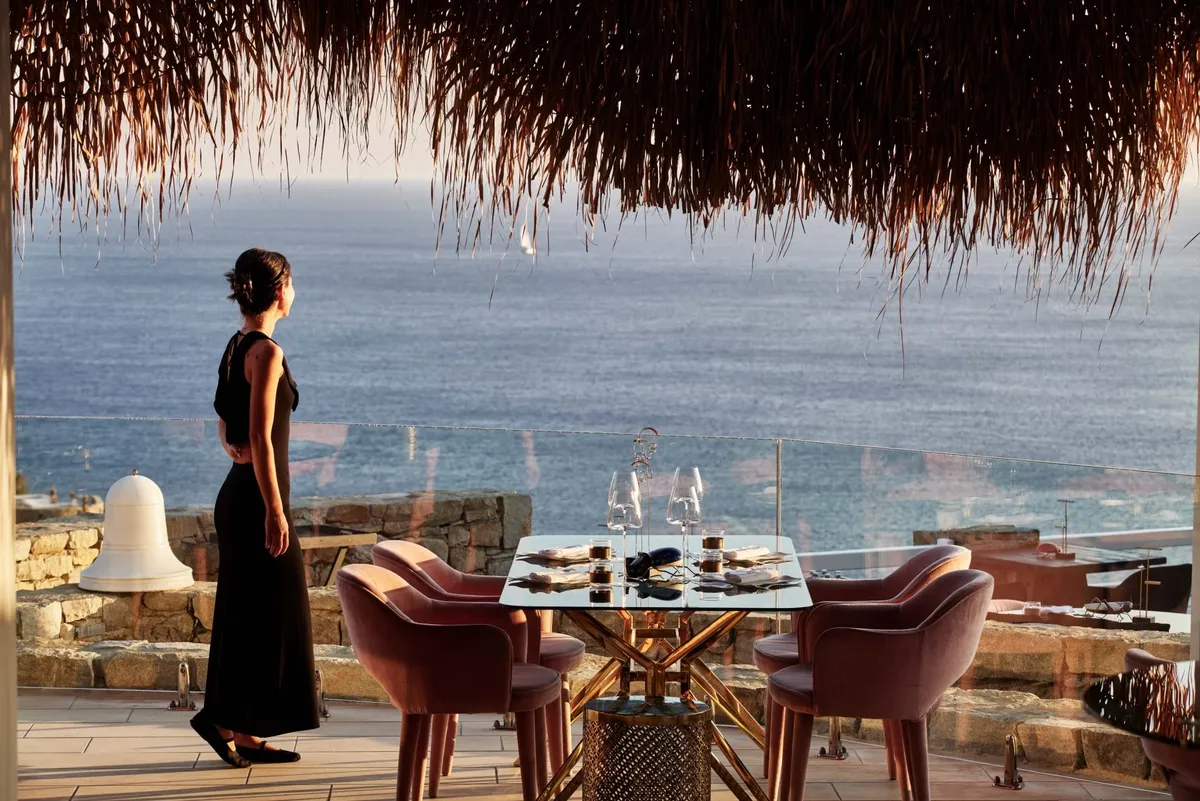 Restaurant Cabbanes Myconian Villa Collection