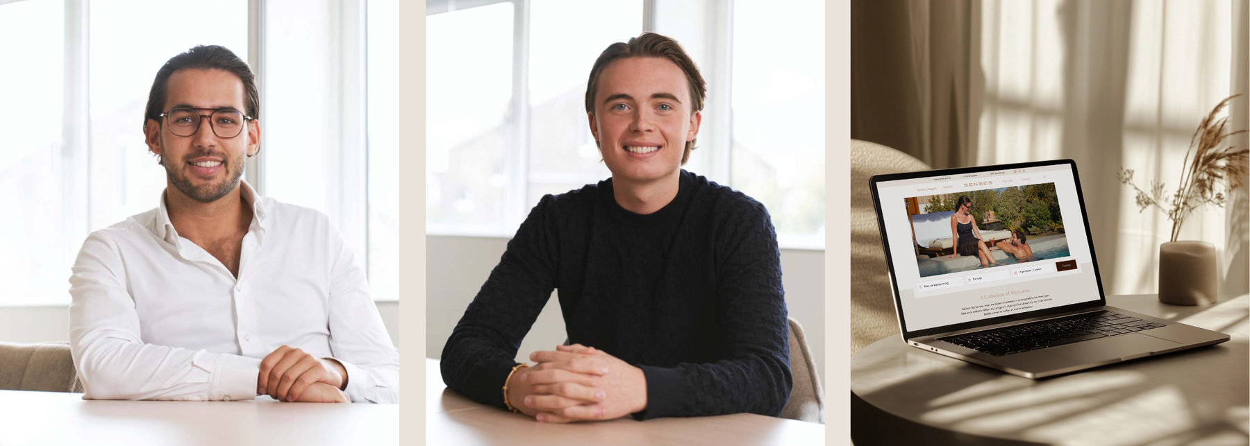 Abel van Deursen en Mathijs Bos richtten in 2024 Senses op en hebben één duidelijke ambitie: het boekingsproces van een maatwerkreis eenvoudiger maken dan ooit tevoren