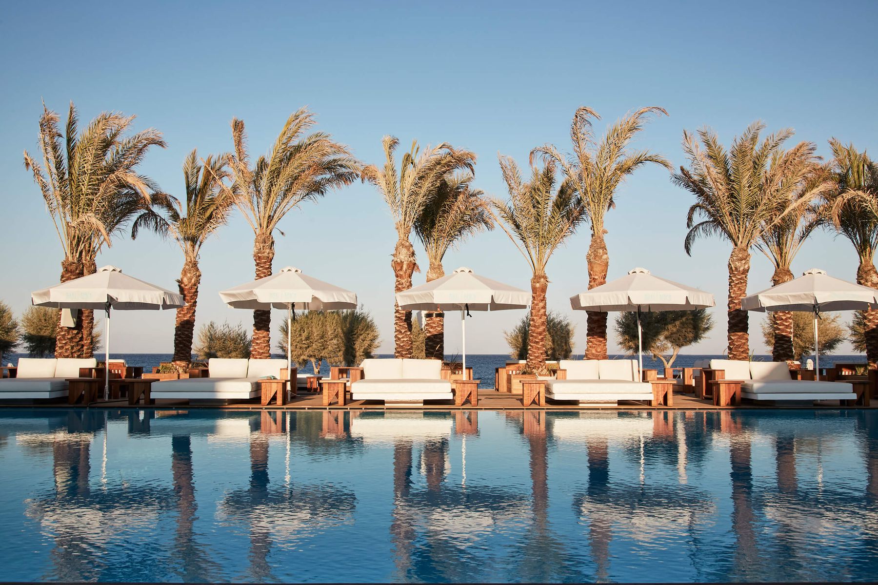Senses | Nikki Beach Santorini Swimming Pool View