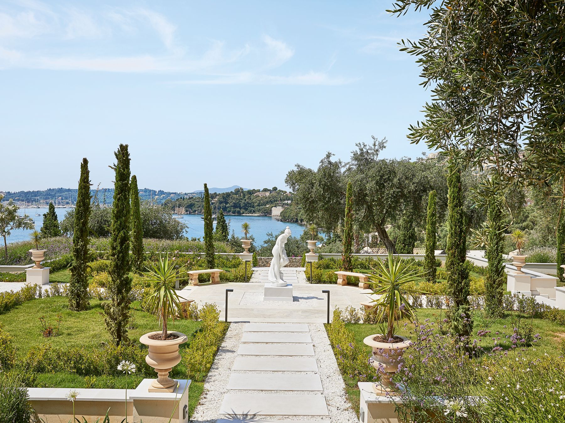 Corfu Statue