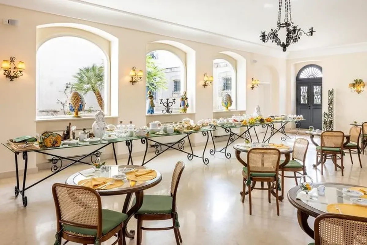 Ontbijt buffet Sala Del Fico Masseria San Domenico